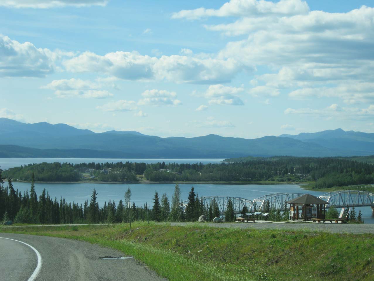 E184: Lundi 1er août // Hwy 1 – Teslin